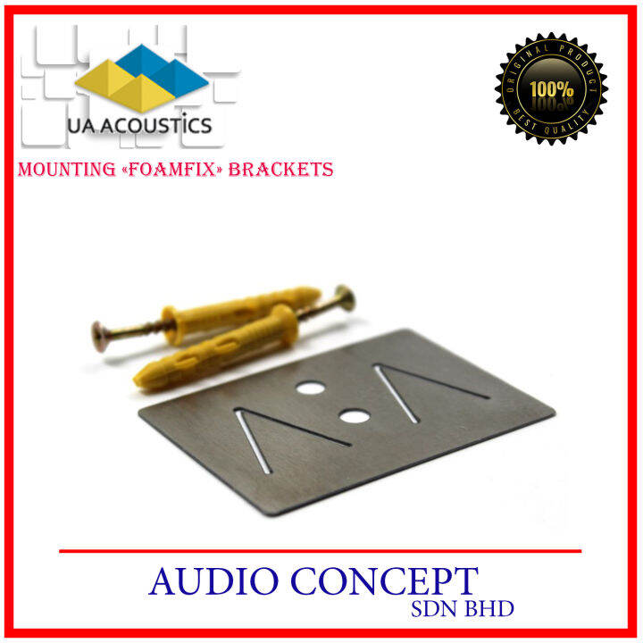 UA Acoustic Mounting «Foamfix» Brackets Lazada