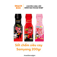 3 Loại Sốt Chấm Cay Samyang Hot Siêu Ngon Chai 200gr - Hàn Quốc SALE CẬN
