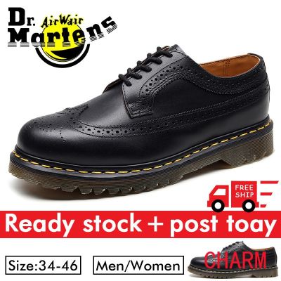 【Original】dr.martens Martin Shoes Bullock Real Leather Tooling Shoes 3989 VMAL Men S England XS1Y