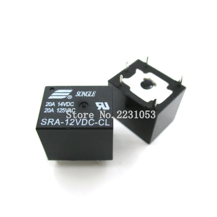 【Worth-Buy】 12vdc Sra-12vdc-cl 20a 5พิน Sra 12V T74รีเลย์รถยนต์ขนาดเล็ก