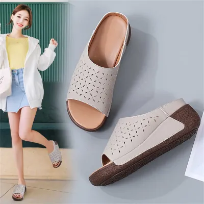 Ventilation Big Sole Spring 2023 Trends For Women Flat Woman Sandals Shoes Slippers For Girls Sneakers Sport Play Wholesale