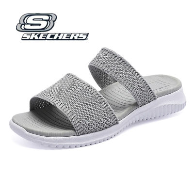 Skechers_Women On-The-GO GOwalk Arch Fit Sandals รองเท้าแตะผู้หญิง รองเท้าแตะกีฬา Flyknit_ ใหม่-BBK