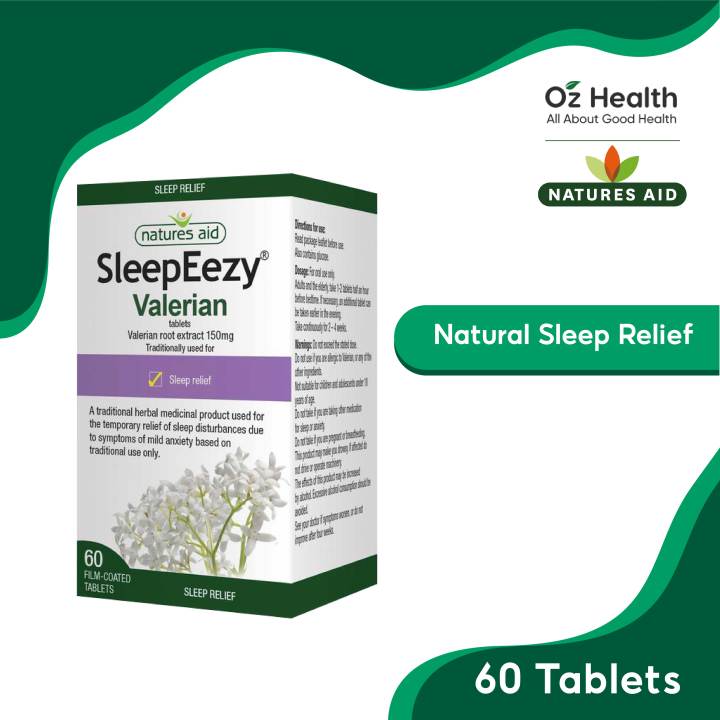 Natures Aid Sleepeezy 150mg (Valerian) 60s | Lazada Singapore