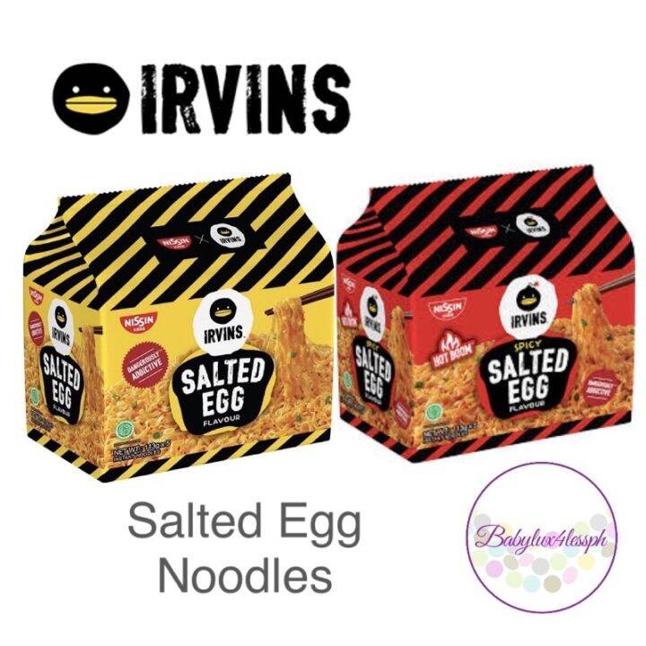 Irvins Salted Egg Noodles Lazada PH
