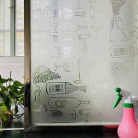 Stained ฟิล์มตกแต่งหน้าต่าง Static Self Adhesive Glass สติกเกอร์ควบคุมความร้อนไวนิล Window Cling สำหรับ Home Door Glass Decals