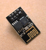 ESP-01 โมดูล Wi-Fi ESP8266 รุ่นใหม่ สีดำ