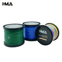 HMLA 1000เมตร500เมตร300เมตร PE สายการประมงถัก4 S Trand 10LB-80LB M Ultifilament สายการประมงสำหรับปลาคาร์พตกปลาลวด