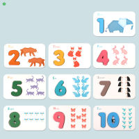 ของเล่นก่อนการศึกษาสำหรับเด็ก PUR ตัวต่อของเล่นไม้ของเล่นหมายเลข ABC ปริศนาของเล่นเด็กตัวอักษรตัวเลขตัวอักษร