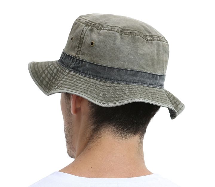หมวกทรงถัง-voboom-ผ้าฝ้ายฟอกสีสำหรับผู้ชาย-หมวกปานามาตกปลากลางแจ้งฤดูร้อน-uv400หมวก-hunting-กันแดดหมวกปานามา