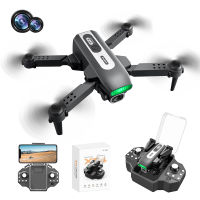 LSRC LS-XT4 XT4มินิ WiFi FPV พร้อมกล้อง HD คู่แบบบูรณาการโหมดรักษาระดับความสูงบังคับวิทยุพับเก็บได้โดรนของเล่น Quadcopter RTF สำหรับผู้เริ่มต้น