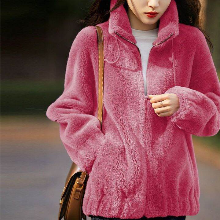 double-faced-velvet-women-s-coat-fur-ฤดูใบไม้ร่วงฤดูหนาว-coat-languid-wind-wear-lamb-coat