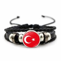 Infinity Love Turkey Leather Bracelets Charm Women Men Glass Beads Turkey Bracelet Gifts Replacement Parts