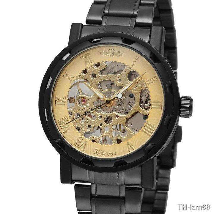 นาฬิกา-t-winner-winner-hollow-out-men-manual-mechanical-watch-male-manual-mechanical-steel-belt