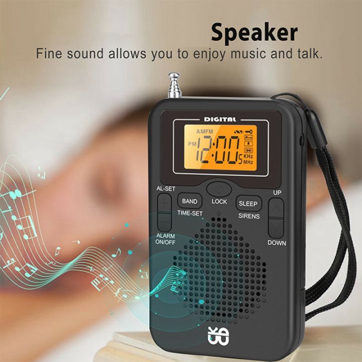 portable-radio-mini-am-fm-weather-radio-pocket-radio-lcd-screen-digital-alarm-clock-radio-player