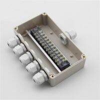 สายแยกออก5สาขากันน้ำพร้อมขั้วต่อสายไฟ158*90*60มม. ในกล่องขั้วต่อไฟฟ้า