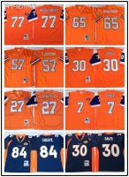 เสื้อฟุตบอล Denver Broncos Hall of Fame 7 84 เสื้อเจอร์ซีย์วินเทจปักลาย Legends Tracksuit