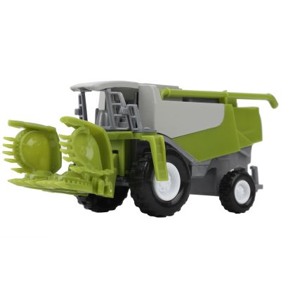 New 1 : 50 Agricultural Harvester Car Model Alloy Farmer Tractors Car Children Vehicle Toy Farmer Harvester Toy