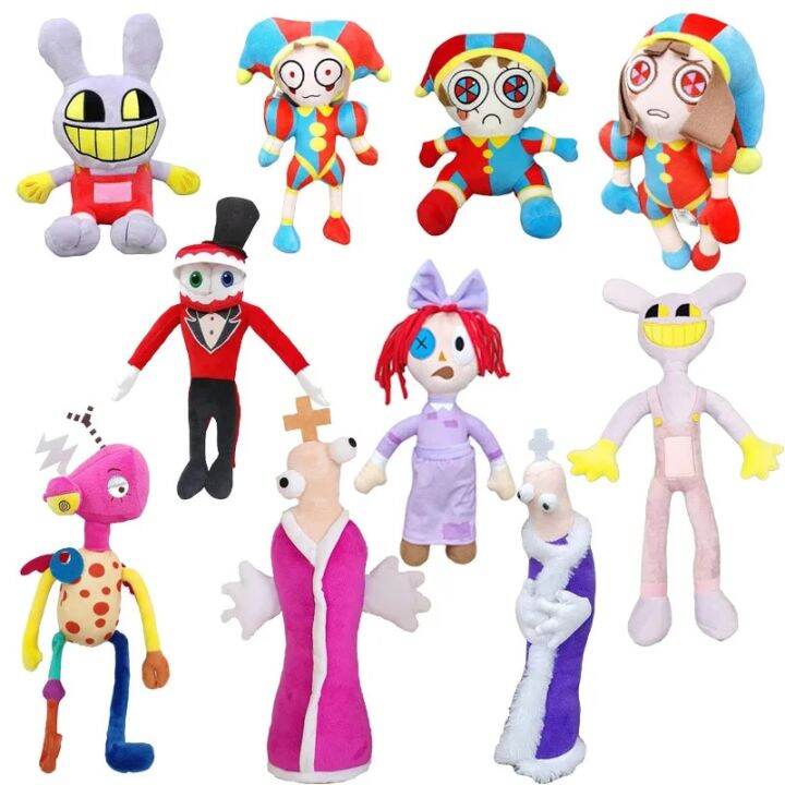 The Amazing Digital Circus Plush Pomni and Jax Plush Doll Toys Cute