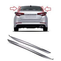 Car Center Column Chrome-Plated Molding Quarter Panel Trim Easy Install for Kia Optima 2011-2015 Optima Hybrid