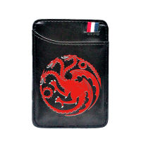 Classic Personality Dragon Leather Magic Wallets Vintage Men Women Short Mini Money Clips Purse Card Holder