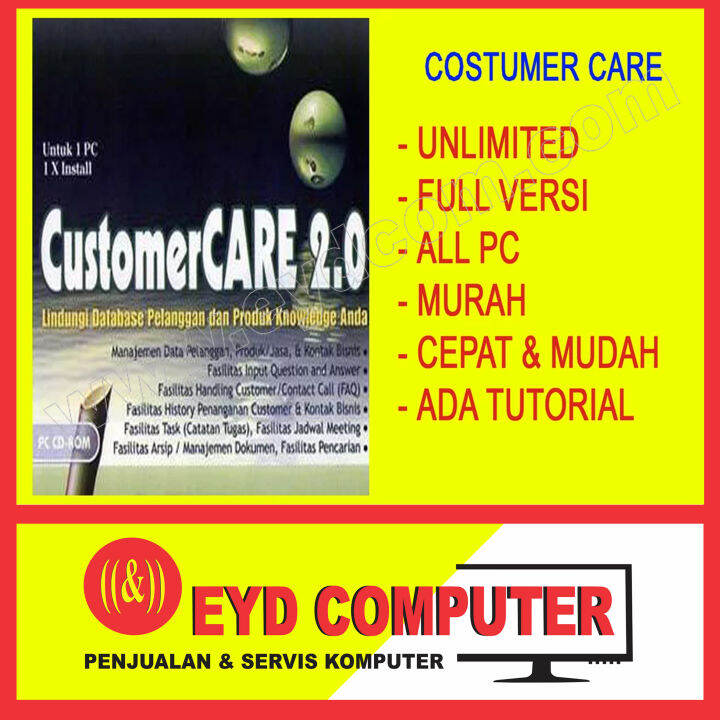 PROGRAM COSTUMER CARE ALL PC FULL VERSION BANYAK PC APLIKASI KOSTUMER ...