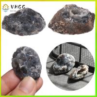 VHGG 1 PC Gift Mineral Ore Collectible Specimen Drusy Quartz Slice Healing Stones Natural Agate Geodes Crystal Cluster