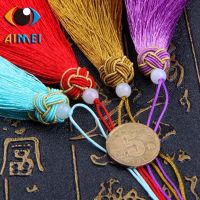 【YF】▼  Trumpet Cap Tassel Trailer High-End Crafts Chinese Knot Pendant Ornament Car Hanging Lantern Curtain Ornaments