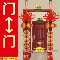 Five Emperors Money Authentic Gourd Pendant Blessin Zhaocai Town House Copper Coin Resolve Door-to-door Feng Shui Talisman Amule