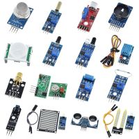 【⊕Good quality⊕】 pi00636369695 Tzt เซ็นเซอร์16ชิ้น/ล็อตสำหรับชุด Arduino Pi 2 3ชุดเซ็นเซอร์โมดูล16ชนิด