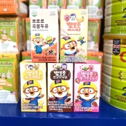Sữa Dinh Dưỡng Pororo Hàn Quốc Vị Chuối Dâu Socola, Sữa Tươi Pororo 190ml