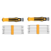 2X 12 in 1 Multi-Function Household Screwdriver Set Screwdriver Special-Shaped Phillips Double Head Torx Screwdriver