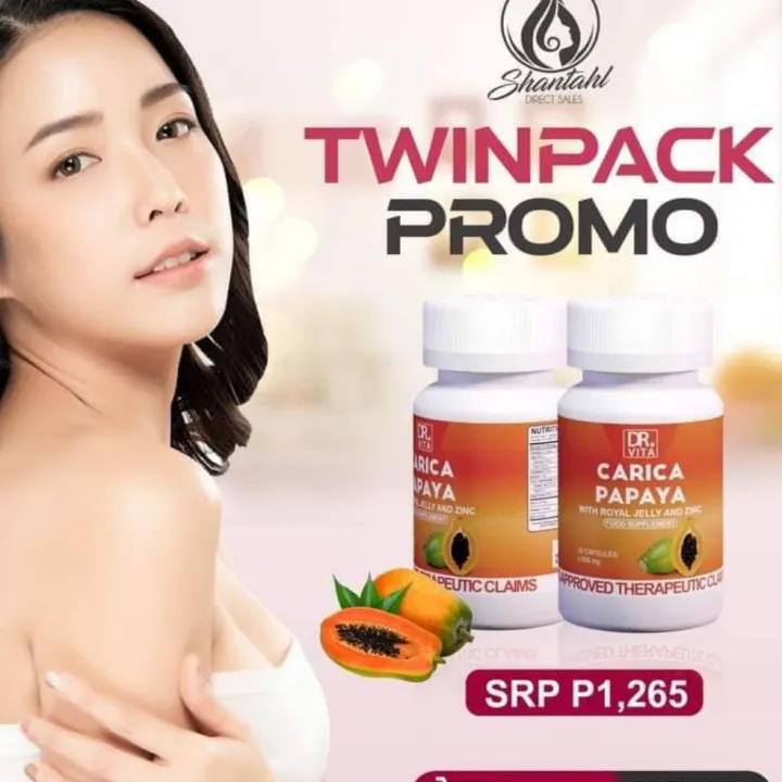 Dr Vita Carica Papaya Twin Bottle Promo Lazada Ph 2200