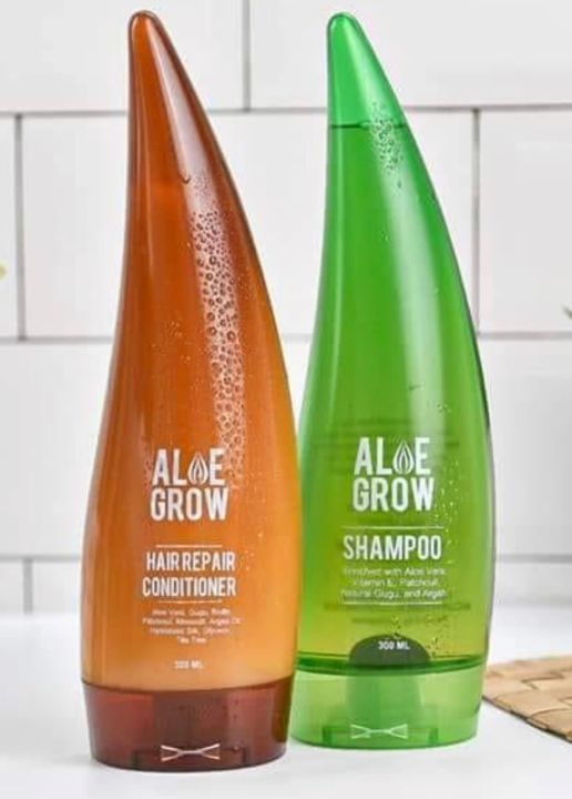 Aloe Grow Shampoo And Conditioner Hair Repair 300ml Lazada Ph 5395