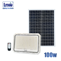 ไฟโซล่าเซลล์ สปอตไลท์ ไฟภายนอก-ภายใน Solar LED โคมไฟ โซล่าเซลลแบรนด์ Lnw รุ่น DMT แท้100% รับประกันศูนย์ไทย 1 ปี  (100-500W)  SOLAR LIGHT