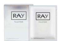 มาร์คหน้า RAY (Ray facial mask) สีเงิน 1 แผ่น (แบ่งขาย) พร้อมส่ง........