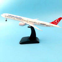 Turkish Airlines Boeing 777-300 20cm High Quality Display Model With Stand