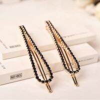 【CW】 Fashion Barrettes Rehinstone Barrette Hairpins Hair Pins 7Cm 1 Piece