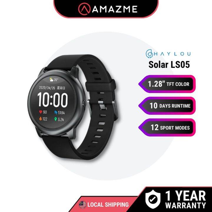 Haylou smart watch online solar ls05 global version