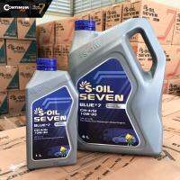 S-OIL 7 BLUE #7 CH-4 / SJ 10W30 ขนาด 6 ลิตร + 1 ลิตร