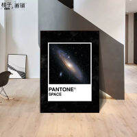 สี Pantone: สีเหลือง,สีฟ้า,กล้วย,โปสเตอร์ไอศครีมโรมัน,ผ้าใบ,ศิลปะบนผนังที่มีสีสัน,ห้องนั่งเล่นทันสมัยผ้าใบตกแต่งบ้าน715-W1จิตรกรรมฝาผนัง