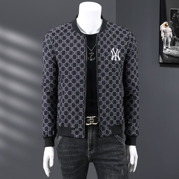 Áo Khoác Nam ✻✟卐 【Ready Stock】Jacket Autumn Men'S 2023 New Trend Letter  Printing Men Thin Baseball Dress Coat Streetwear Harajuku Long Sleeve |  Lazada.Vn