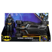 Batman and Batmobile ชุดของเล่นฟิกเกอร์แบทแมนและรถของเล่นแบทโมบิล