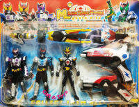 ฟิกเกอร์ มาสค์ไรเดอร์ Power Rangers Gun Set #GT025