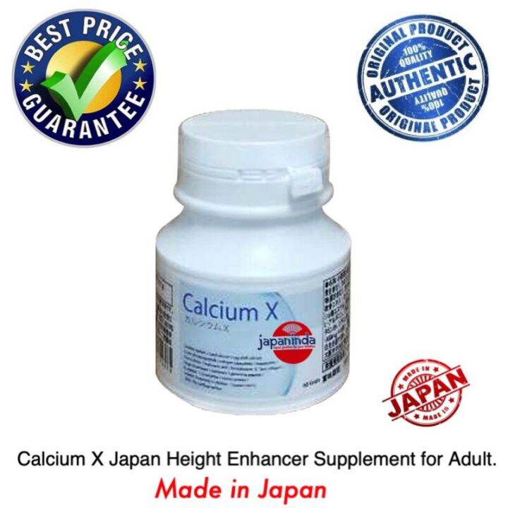 Calcium X Japan Height Enhancer Supplement for Adult. Lazada PH