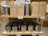 Non-refundable Muji MUJI stainless steel double-layer mug drinking cup coffee insulation