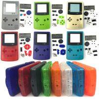 แพ็คอะไหล่เคสแบบเปลือกหอย J93ทั้งชุดสำหรับ Gameboy ปลอกหุ้มสีสำหรับคอนโซลเกม GBC กรอบเคสปุ่มซ่อม