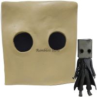 Little Nightmares Cosplay Headgear Latex Halloween Party Cos Props For Club Haunted House Room Escape Games Horror Hood