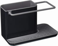 Joseph Joseph 85022 Sink Caddy Kitchen Sink Organizer Sponge Holder Dishwasher-Safe, Regular, Gray