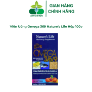 Viên Uống Omega 369 Nature s Life.Tăng Cường Thị Lực