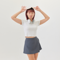 BOISH | Essential High-Waisted Mini Skort กระโปรงกางเกงเอวสูง